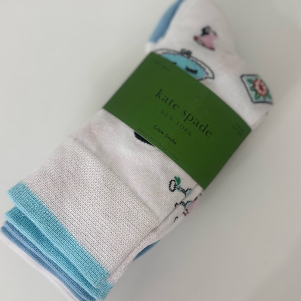 👰 NWT ♠️ Kate Spade ♠️ Bridal Crew Socks - Wedding - Bridal Gift - Engagement